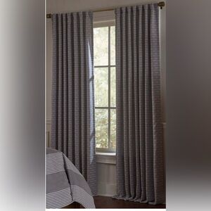 2PK Allen+Roth 50x84-in Grey Room Darkening Thermal Lined Grommet Curtain Panel
